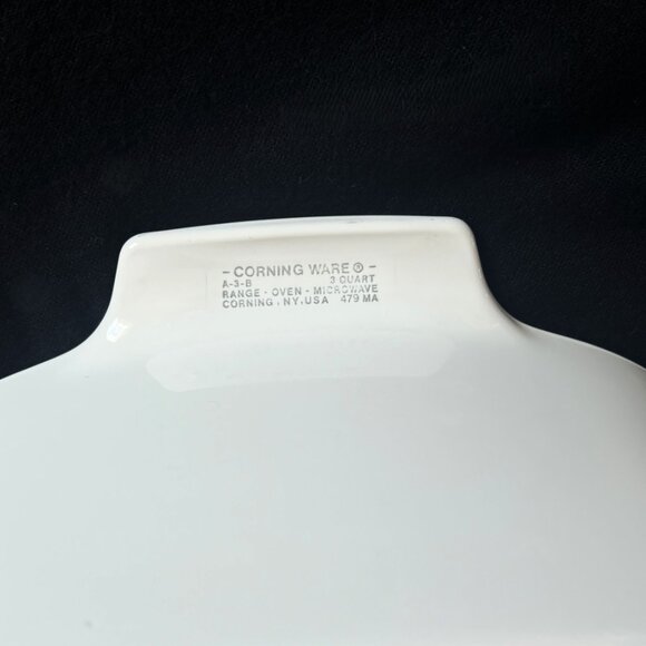 Vintage CorningWare Wildflower 3 Qt Casserole Dish Dutch Oven A-3-B (No Lid) - Picture 7 of 7